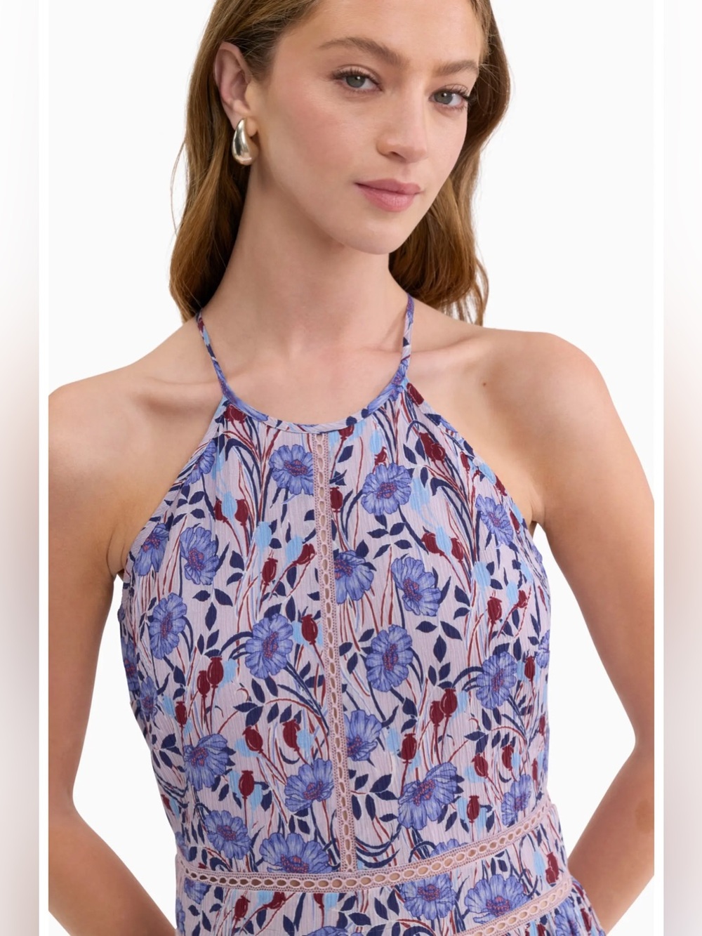 NWT Rebecca Taylor Daphne Crinkle Dress - Picture 4 of 6